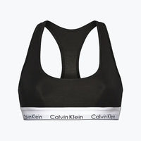 Calvin Klein Modern Cotton Unlined Bralette - Black