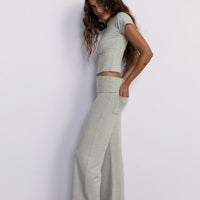 Pinky & Kamal Full Length Yin Flare - Grey Marle