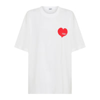 SŚAINT Heart Tee - Red Heart