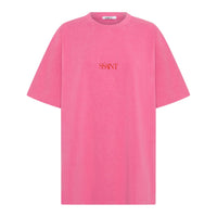 SŚAINT No Vacancy Tee - Acid Wash Pink
