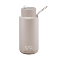 Frank Green Ceramic Reusable Bottle 34oz/1000ml - Moon Dust