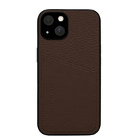 Status Anxiety Who's Who Leather Phone Case (iPhone) - Cocoa