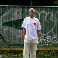 SŚAINT Heart Tee - Red Heart