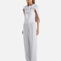 Ena Pelly Karla Track Pant - White Marle