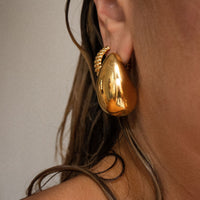 Luv AJ Gia Hoops - Silver