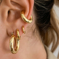 Luv AJ Plain Amalfi Huggies - Gold