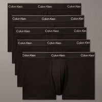 Calvin Klein Icon Cotton Stretch 5 Pack Trunks - Black