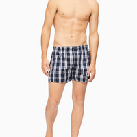 Calvin Klein Cotton Classics 3 Pack Woven Boxers - Multi