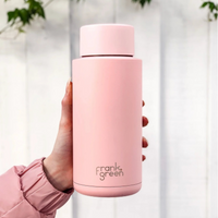 Frank Green Ceramic Reusable Bottle 34oz/1000ml - Blushed