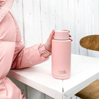 Frank Green Ceramic Reusable Bottle 34oz/1000ml - Blushed