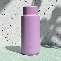 Frank Green Ceramic Reusable Bottle 34oz/1000ml - Lilac Haze