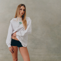 SŚAINT Rebel Long Sleeve - White/Green