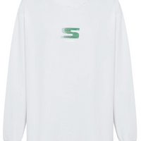 SŚAINT Rebel Long Sleeve - White/Green