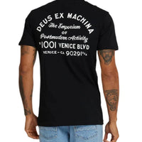 Deus Ex Machina Venice Address Tee - Black