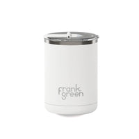 Frank Green Ceramic Coffee Cup with Hinged Lid 355ml - Cloud