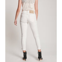 One Teaspoon White Freebirds II High Waist Skinny Jean - White