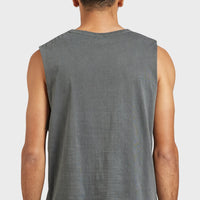 The Academy Brand Jimmy Muscle Tee - Magnet Grey