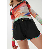 P.E Nation Check Mark Short - Black
