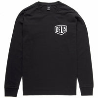 Deus Venice L/S Address Tee - Black