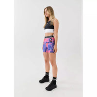 P.E Nation Rewind Bike Short - Overlay Print