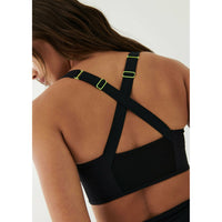 P.E Nation Take Charge Sports Bra - Black