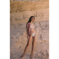 Araminta James Terry Shirt Set - Terracotta