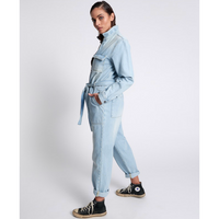One Teaspoon Claudia Overalls - Angel Blue