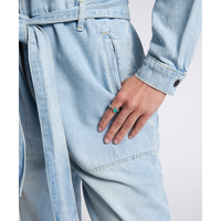 One Teaspoon Claudia Overalls - Angel Blue