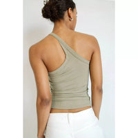 The Line By K Driss Tank Top - Artichoke