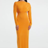 The Line By K Pascal Dress - Tangerine