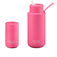 Frank Green Ceramic My Eco Gift Sets - Neon Pink