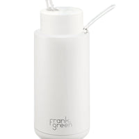 Frank Green Ceramic Reusable Bottle 34oz/1000ml - Cloud