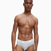 Calvin Klein Cotton Stretch 3 Pack Hip Briefs - Multi