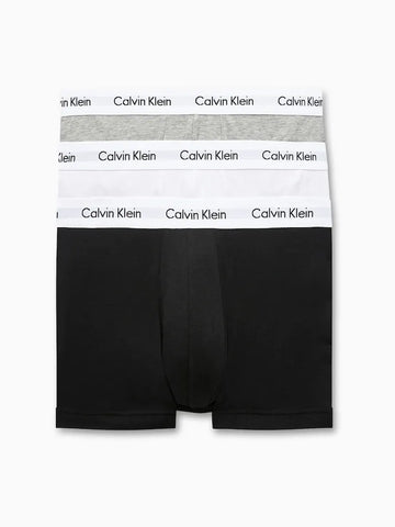 Calvin Klein Cotton Stretch 3 Pack Trunks - Multi