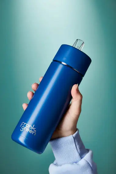 Frank Green Ceramic Reusable Bottle 20oz/595ml - Deep Ocean