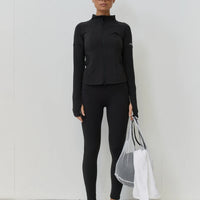 Pinky & Kamal Racer Zip Jacket - Black