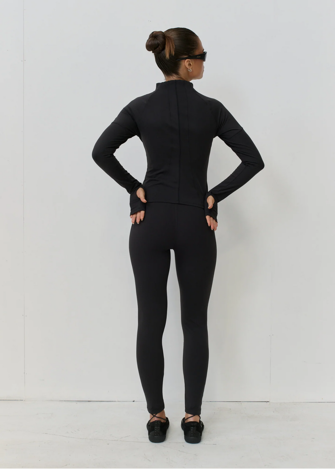 Pinky & Kamal Racer Zip Jacket - Black