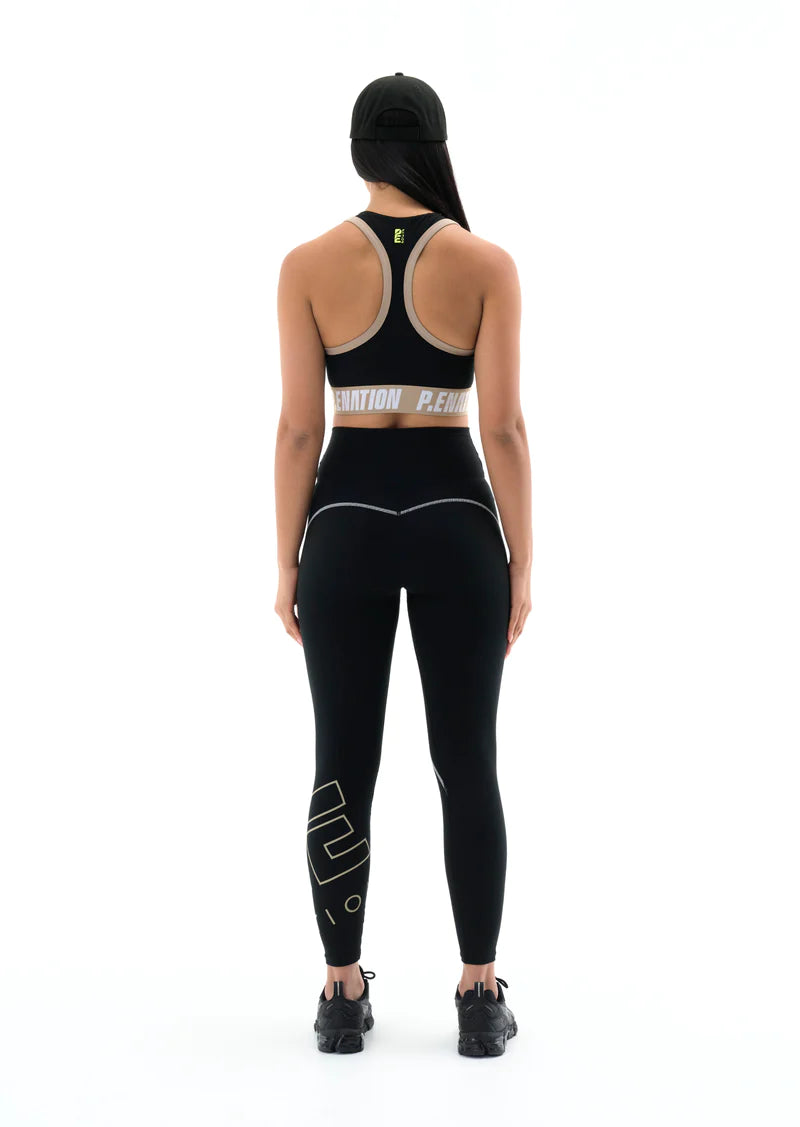 P.E Nation Alta Sports Bra - Black