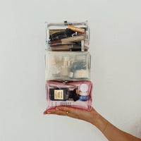 Cee Clear Mini Cosmetic Case - Blush