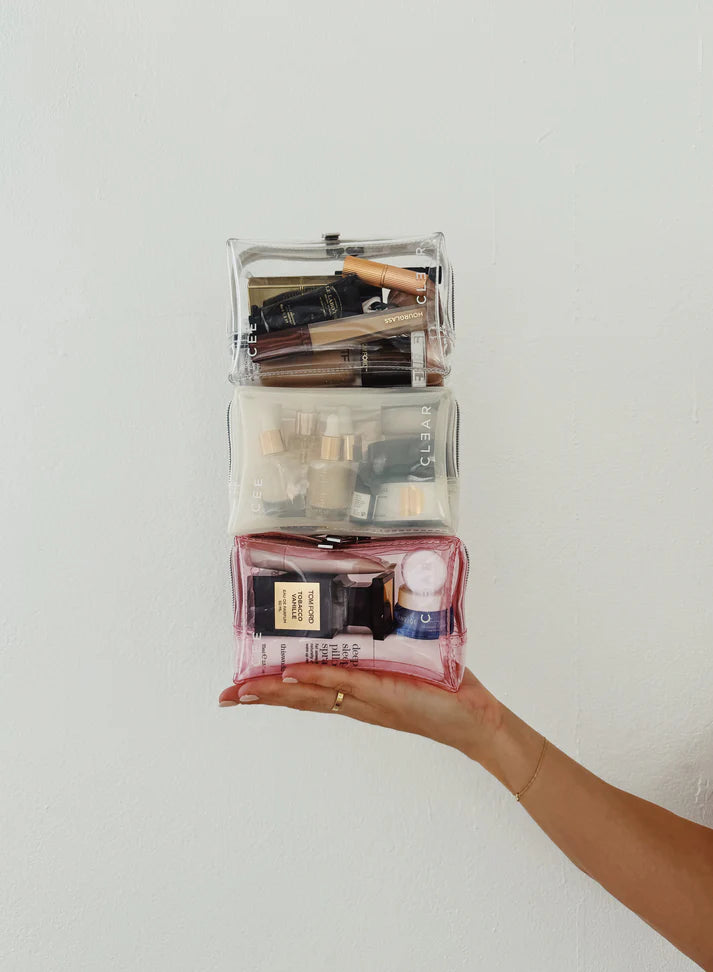 Cee Clear Mini Cosmetic Case - Clear