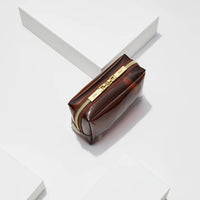 Cee Clear Mini Cosmetic Case - Amber