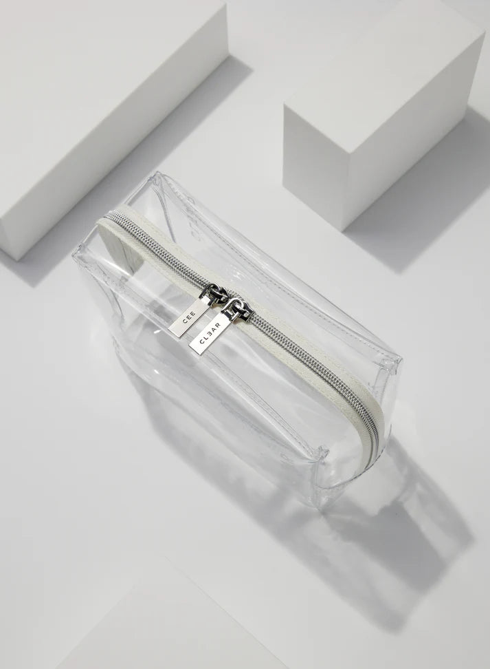 Cee Clear Small Cosmetic Case - Clear