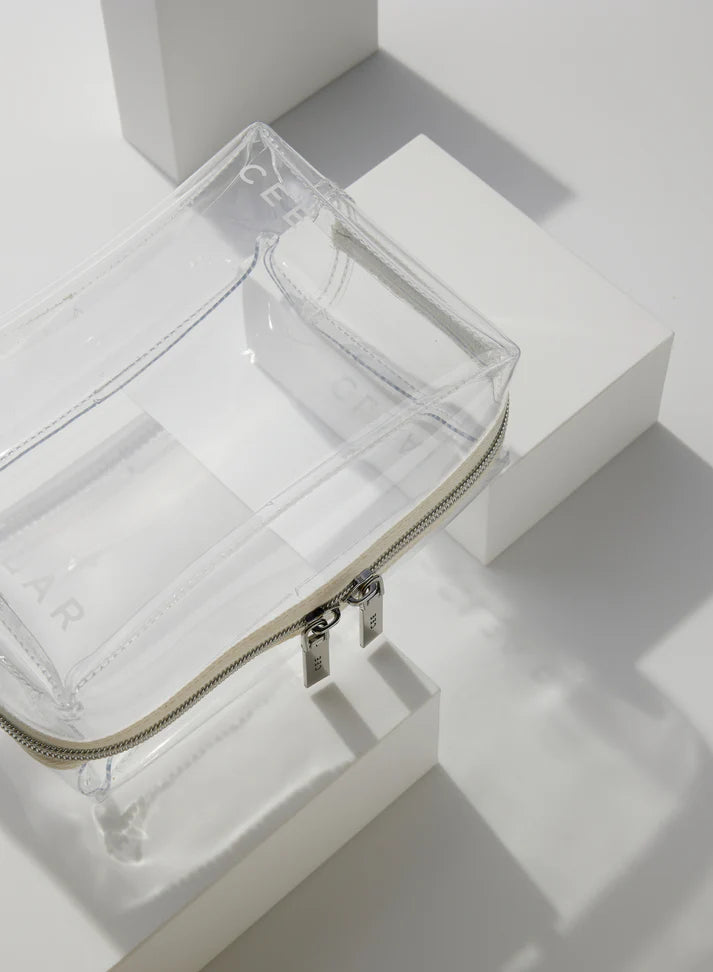 Cee Clear Small Cosmetic Case - Clear