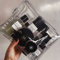 Cee Clear Large Cosmetic Case - Clear