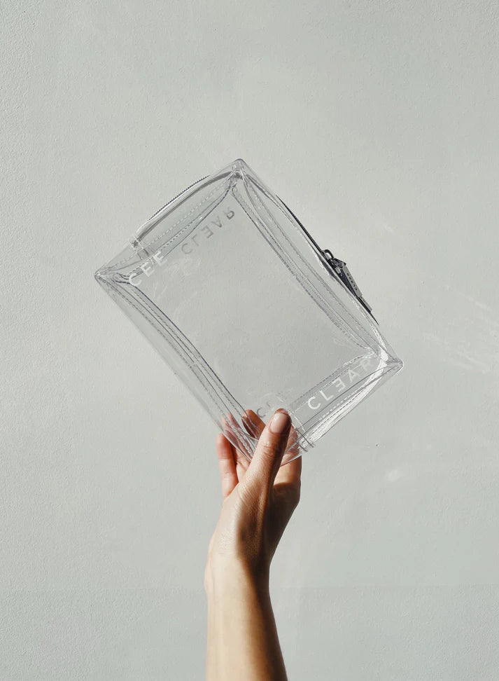 Cee Clear Small Cosmetic Case - Clear