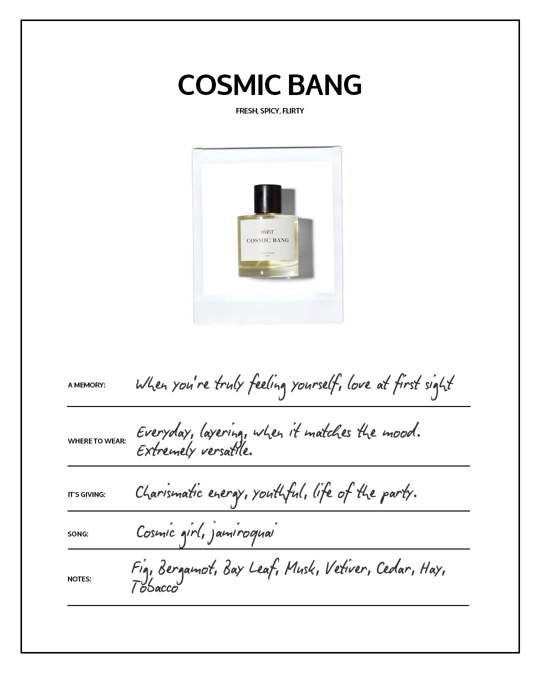 SŚAINT Cosmic Bang EDP - 50ml