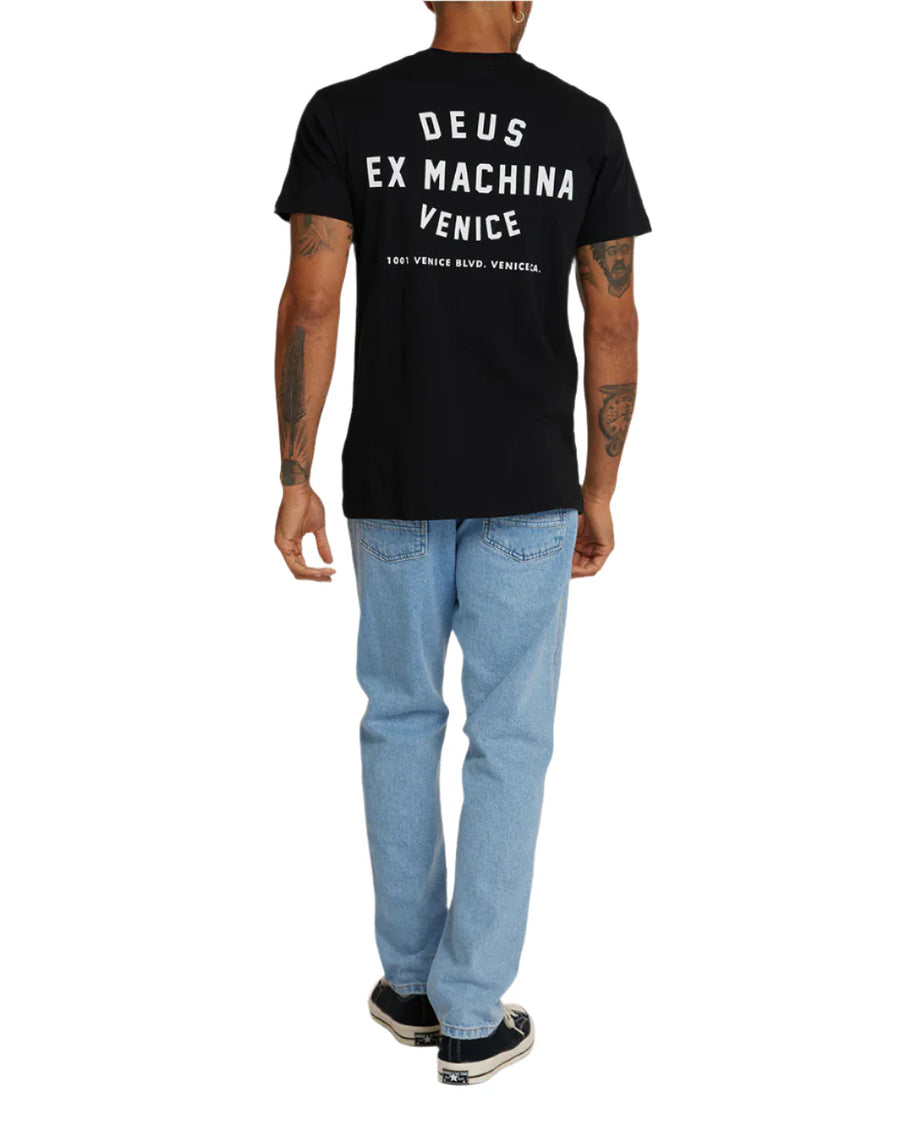 Deus Ex Machina Venice Skull Tee - Black