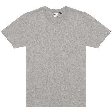 Deus Ex Machina 2 Pack Tees With Pocket - Athletic Grey