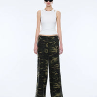 Ena Pelly Myla Wide Leg Pant - Camo Print