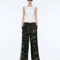 Ena Pelly Myla Wide Leg Pant - Camo Print